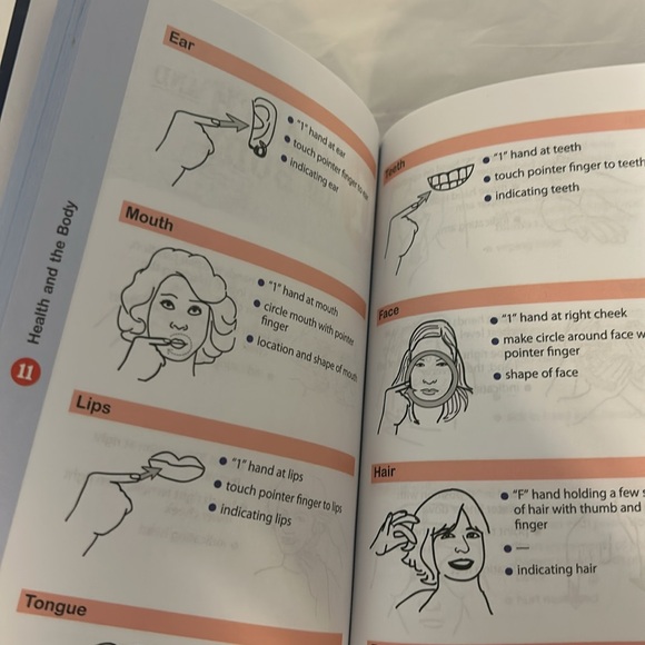 Easy guide to American Sign Language book 154 pages learn the basics 7.5”x4.5” - Picture 3 of 4